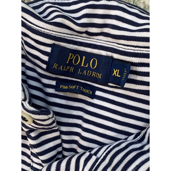 LOT (3) Size XL Polo Ralph Lauren Short Sleeve Shirt Polos Pony Blue Gray - Picture 5 of 14